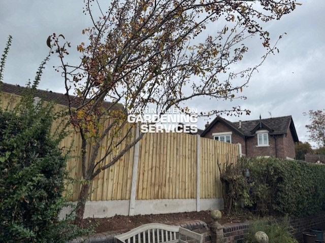 Keele fence removal and hedge reduction - after