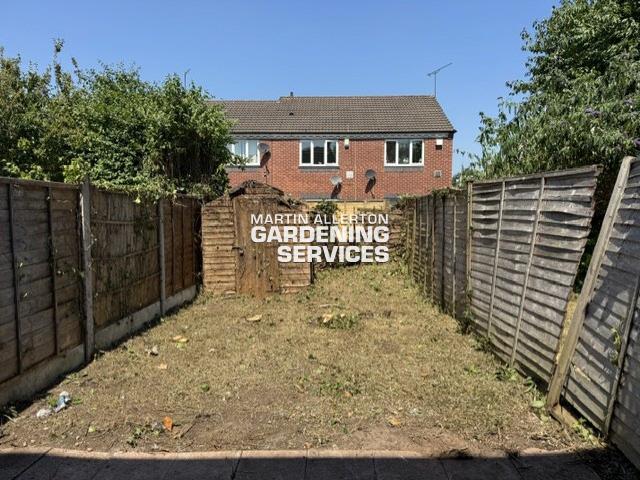 Stafford garden clearance - after